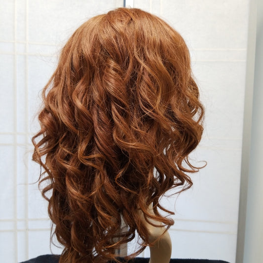 Standard Wavy Lace Front Wig 16" Dark Auburn #033 - 30469