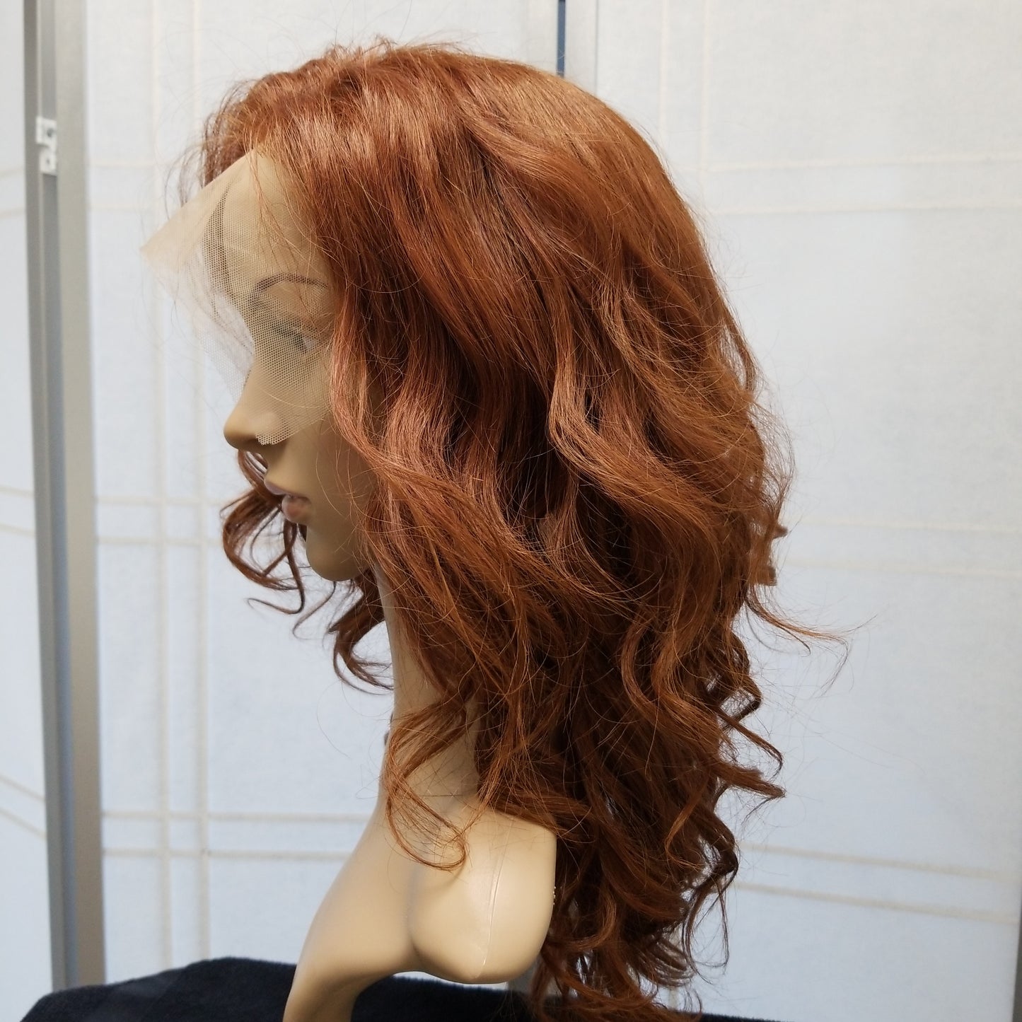 Standard Wavy Lace Front Wig 16" Dark Auburn #033 - 30469