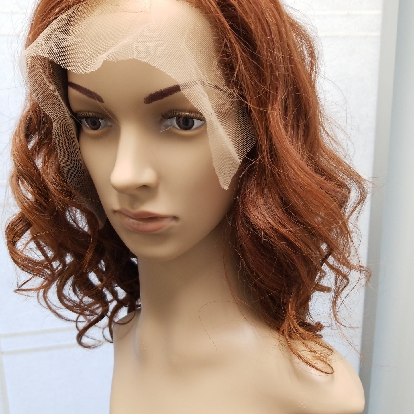 Standard Wavy Lace Front Wig 16" Dark Auburn #033 - 30469