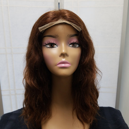 Standard Wavy Closure Wig 14" Darkest Brown #002 - SL001