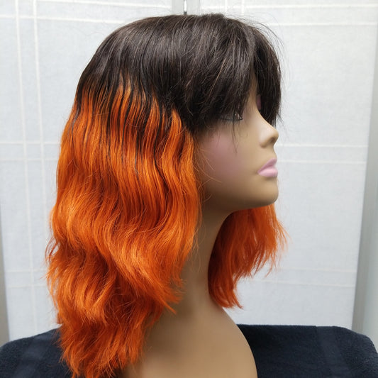 Standard DD Wavy Closure Wig 10" Ombre #OMB - SL005