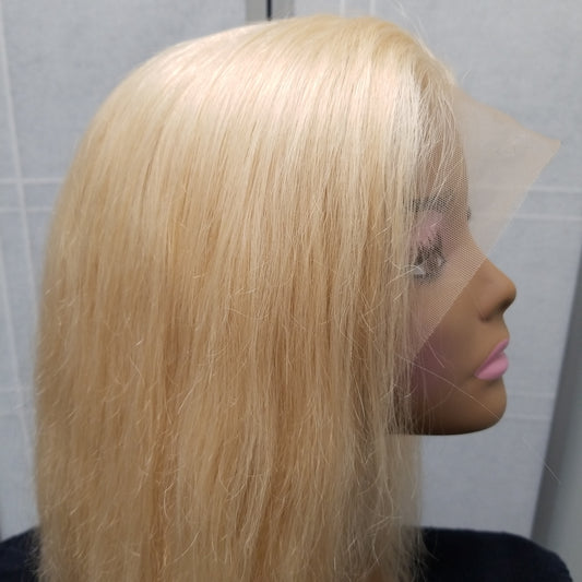 Standard Wavy Lace Front Wig 14" Platinum Blonde #613 - 30397