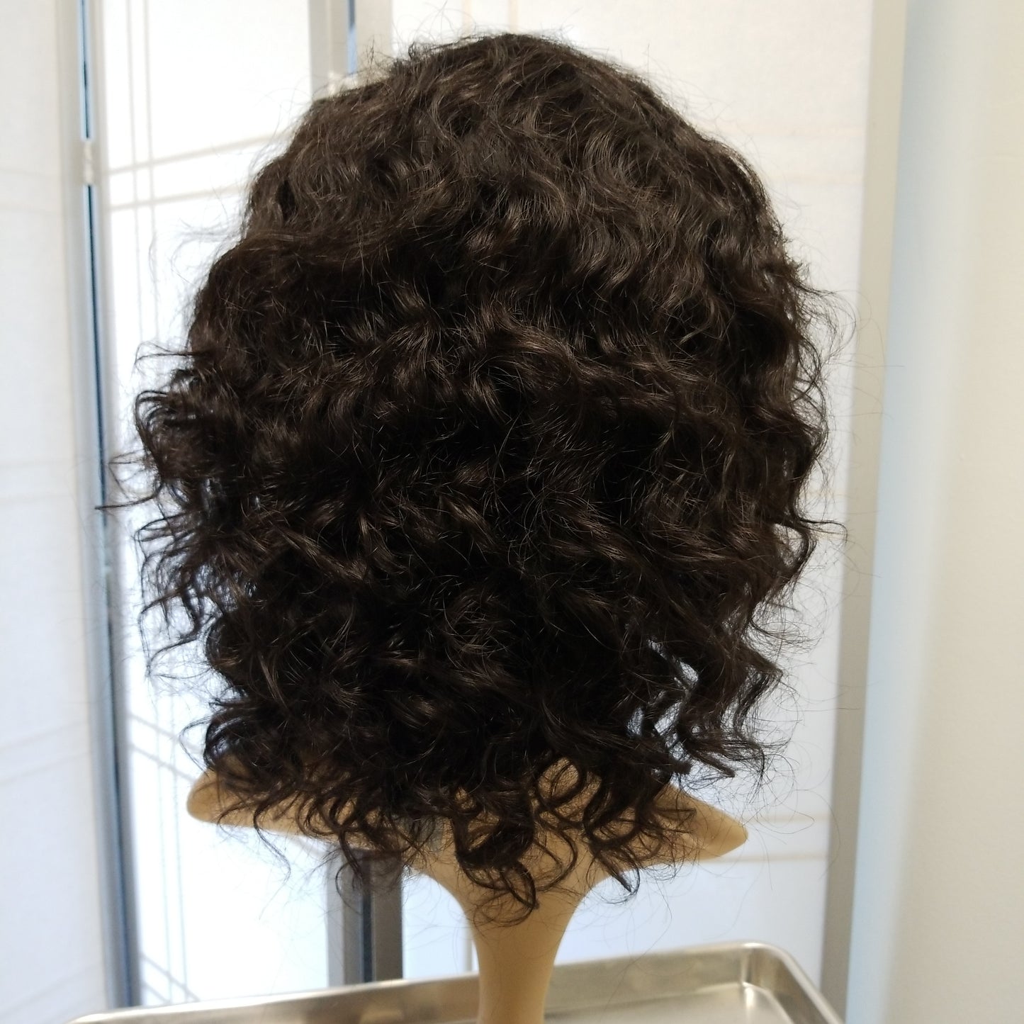 Pure Curly Closure Wig 10" Natural Black #01B