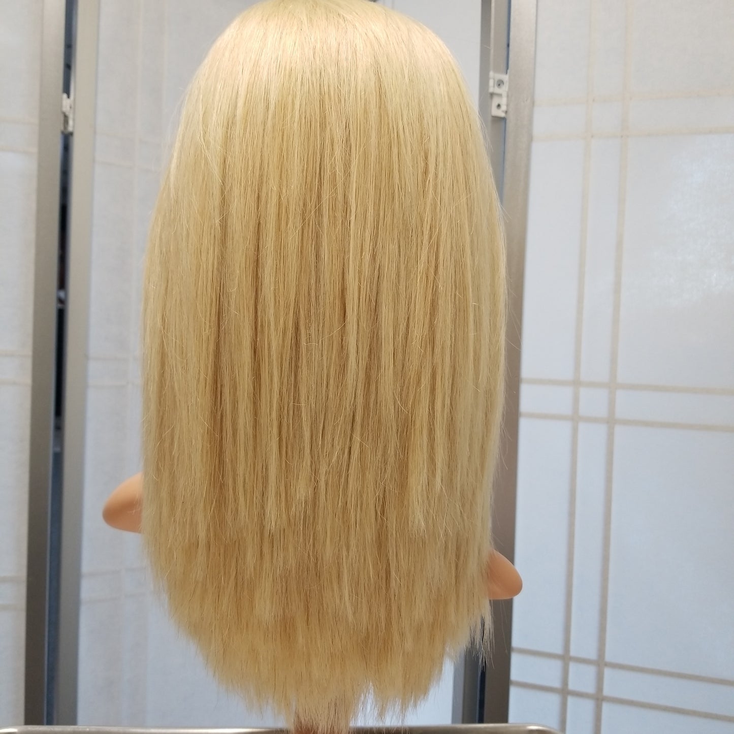 Pure DD Wavy Closure Wig 12" Lightest Blonde #060 - SL008