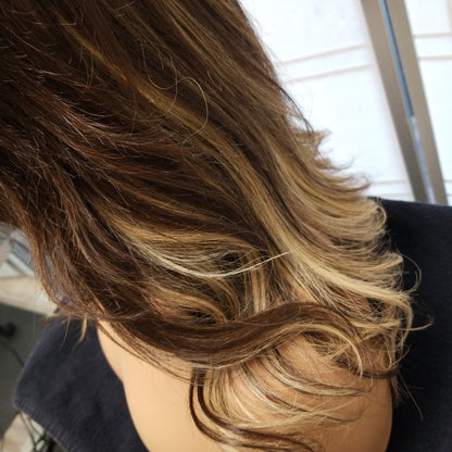 Pure Wavy SR Closure Wig 16" Blend #BLD - SR905