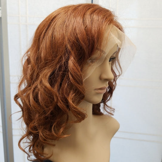 Standard Wavy Lace Front Wig 16" Dark Auburn #033 - 30469