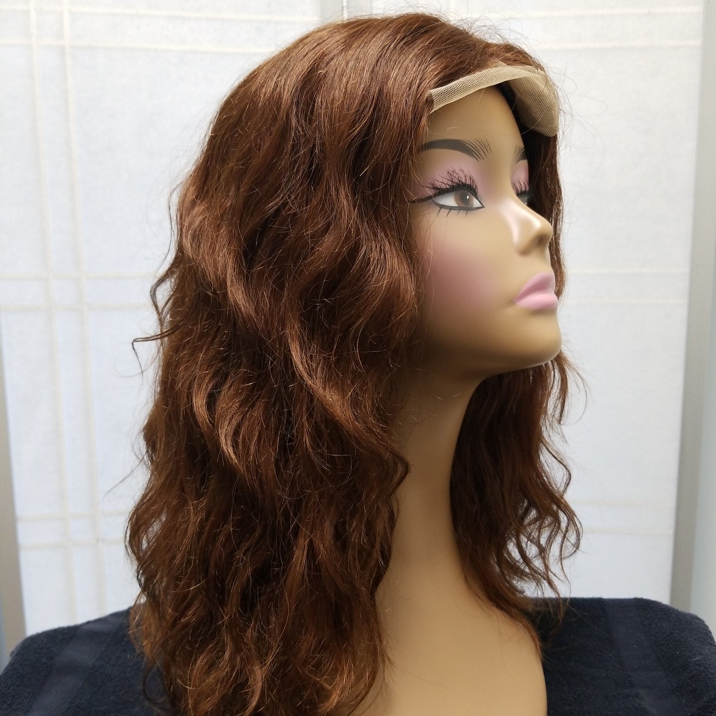 Standard Wavy Closure Wig 14" Darkest Brown #002 - SL001