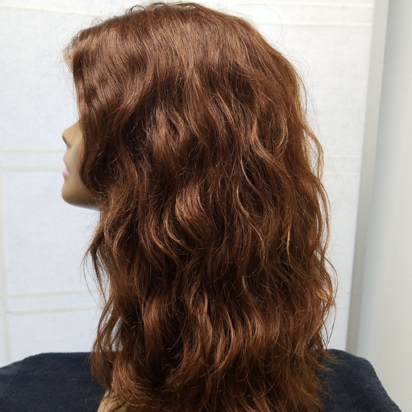 Standard Wavy Closure Wig 14" Darkest Brown #002 - SL001
