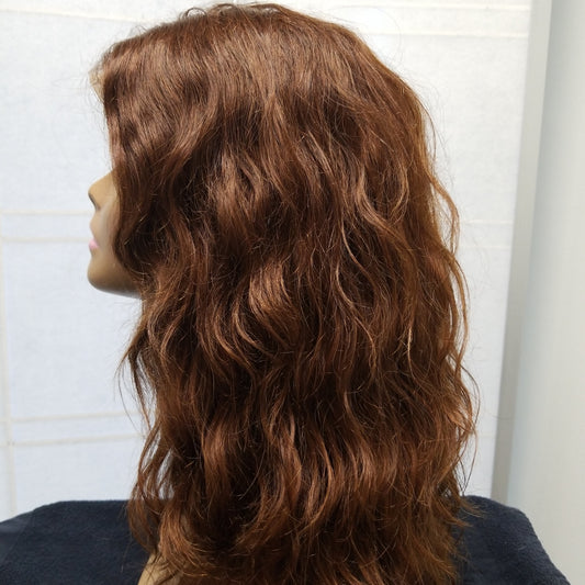 Standard Wavy Closure Wig 14" Darkest Brown #002 - SL001