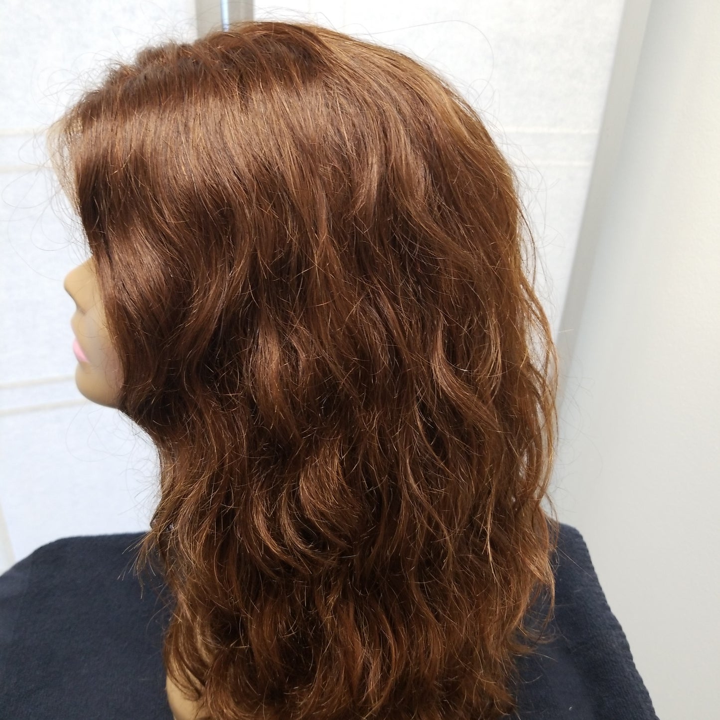Standard Wavy Closure Wig 14" Darkest Brown #002 - SL001