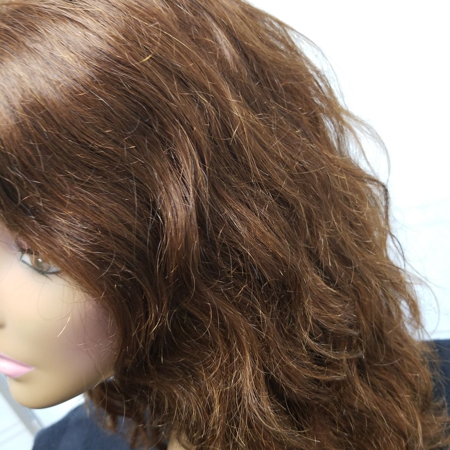 Standard Wavy Closure Wig 14" Darkest Brown #002 - SL001