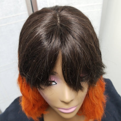 Standard DD Wavy Closure Wig 10" Ombre #OMB - SL005
