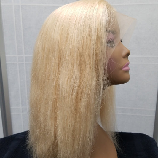 Standard Wavy Lace Front Wig 14" Platinum Blonde #613 - 30397