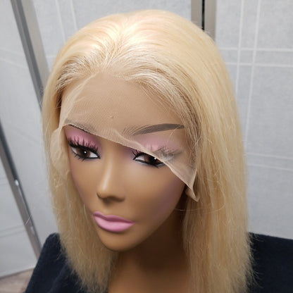 Standard Wavy Lace Front Wig 14" Platinum Blonde #613 - 30397