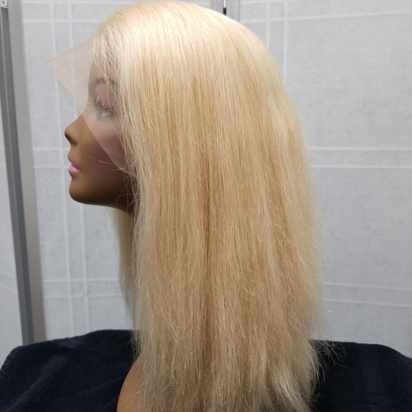Standard Wavy Lace Front Wig 14" Platinum Blonde #613 - 30397