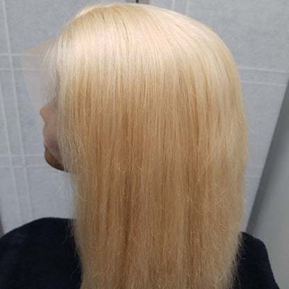 Standard Wavy Lace Front Wig 14" Platinum Blonde #613 - 30397